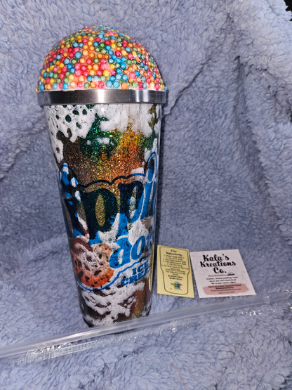 30 oz Dippin’ dots tumbler with hidden snack\ pill holder