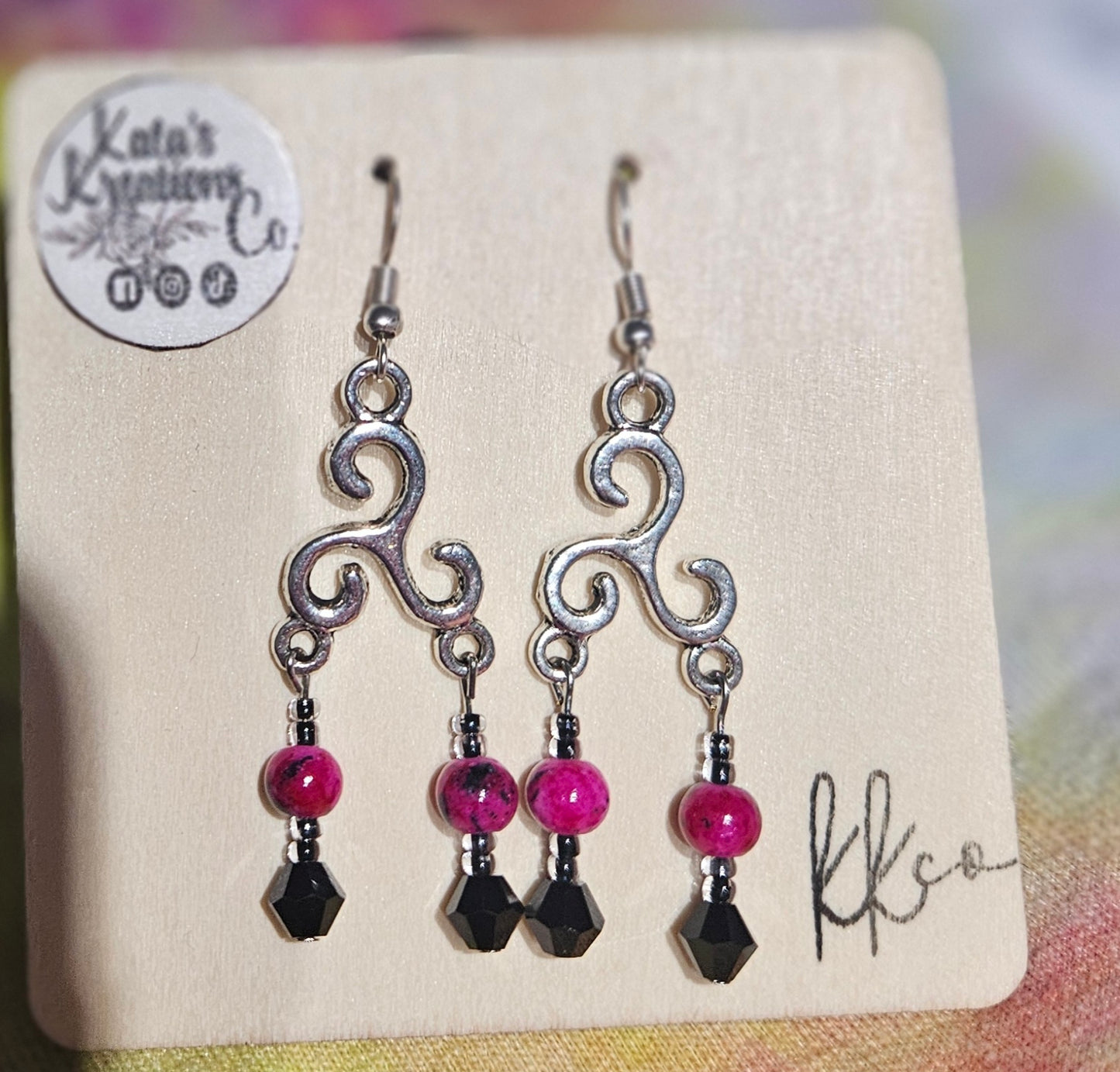 Karmas a B Earrings