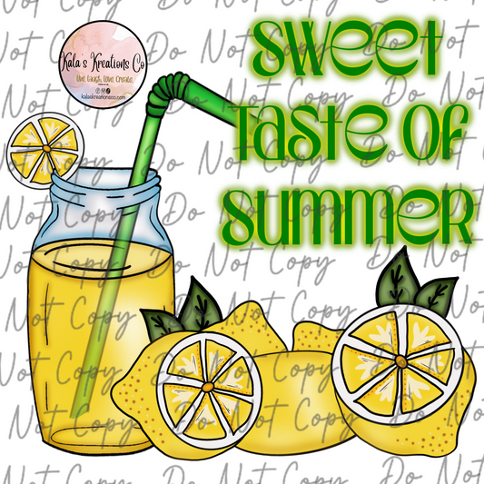 DIGITAL FILE sweet taste of summer