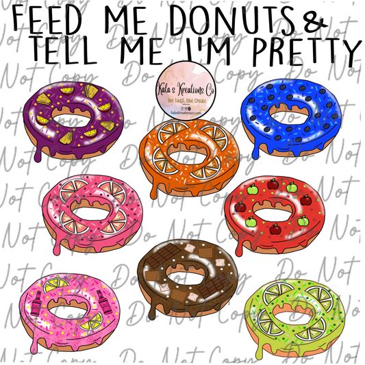 DIGITAL FILE feed me donuts