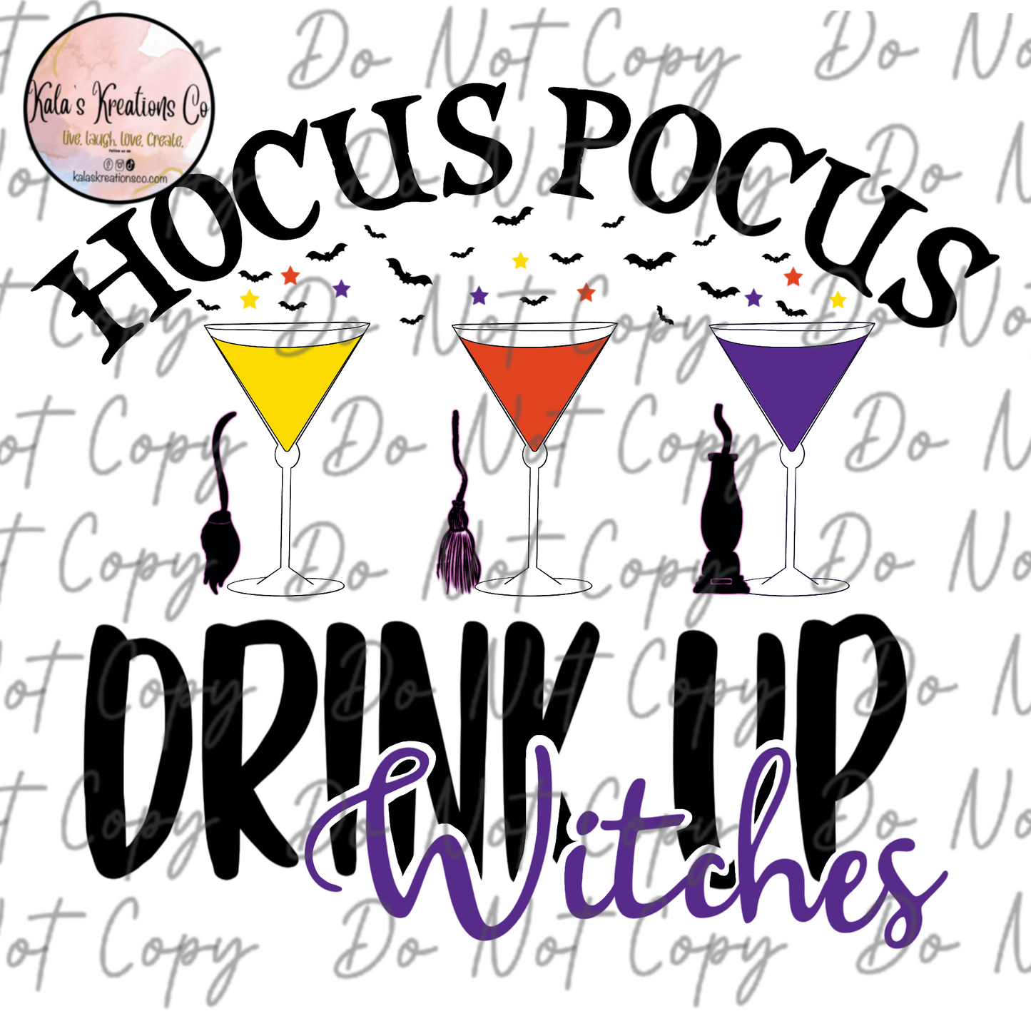 DIGITAL FILE HP Drink up Witches