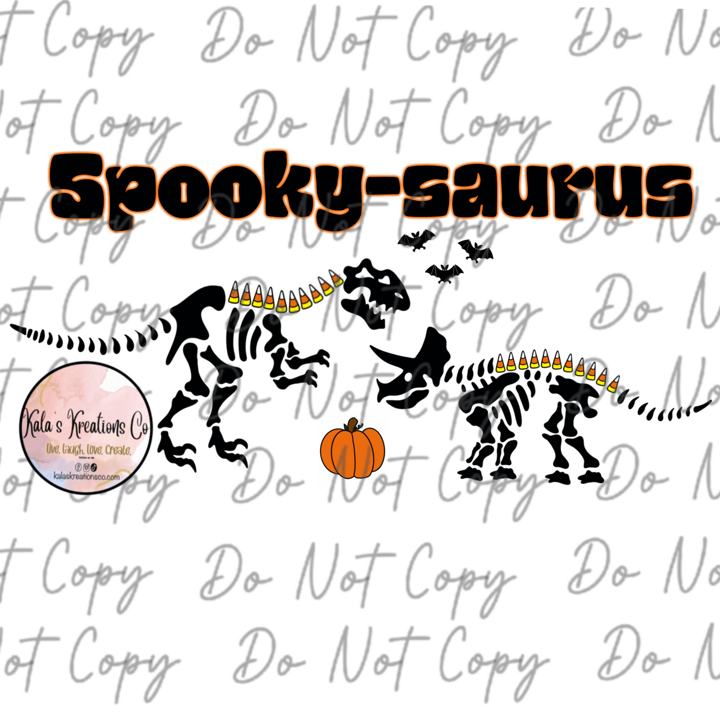 DIGITAL FILE Spooky-saurus