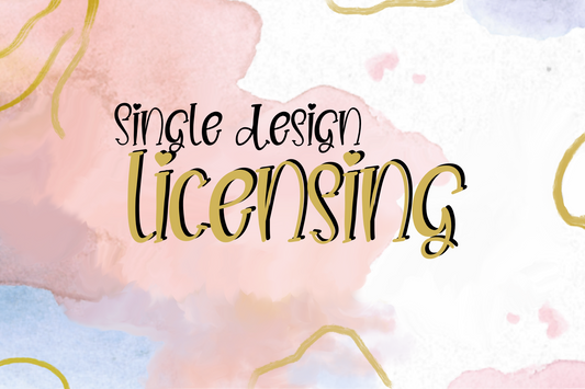 DIGITAL FILE Licensing for SINGLE DESIGN FILE