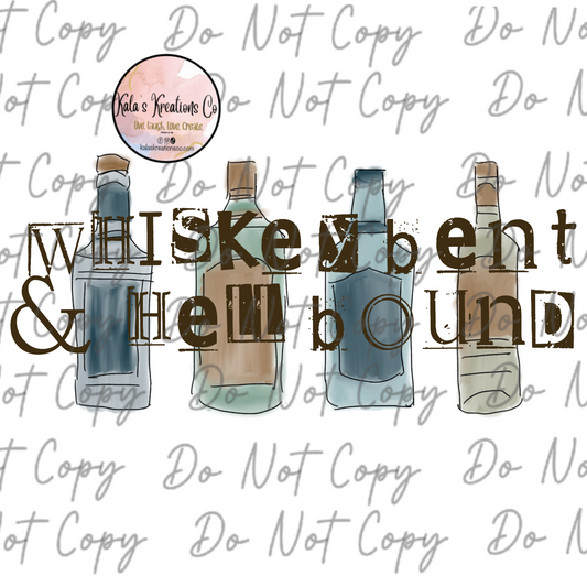 DIGITAL FILE whiskey bent