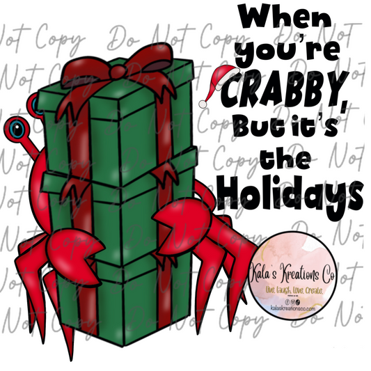 DIGITAL FILE Crabby Holidays