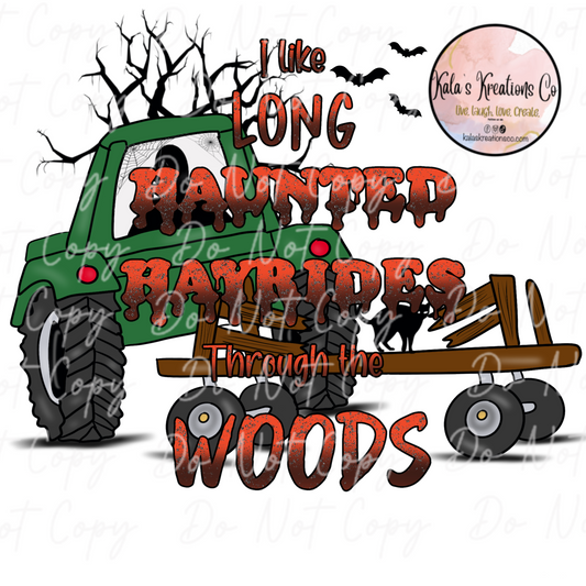 DIGITAL FILE haunted hayrides