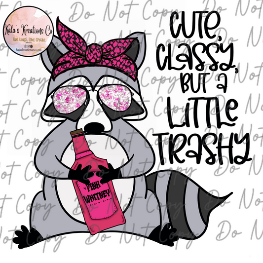 DIGITAL FILE cute raccoon