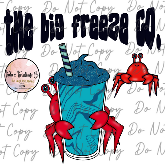 DIGITAL FILE Big Freeze with pocket crab