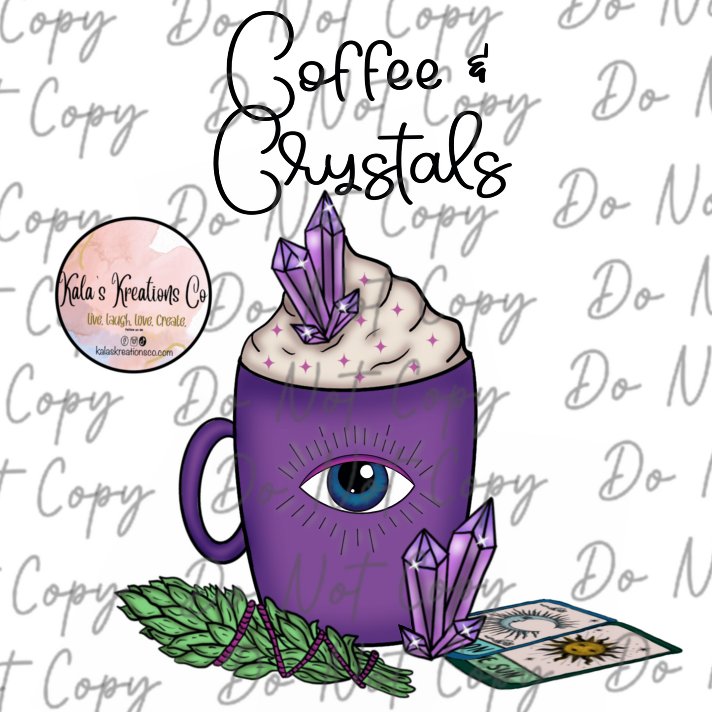 DIGITAL FILE coffee & crystals