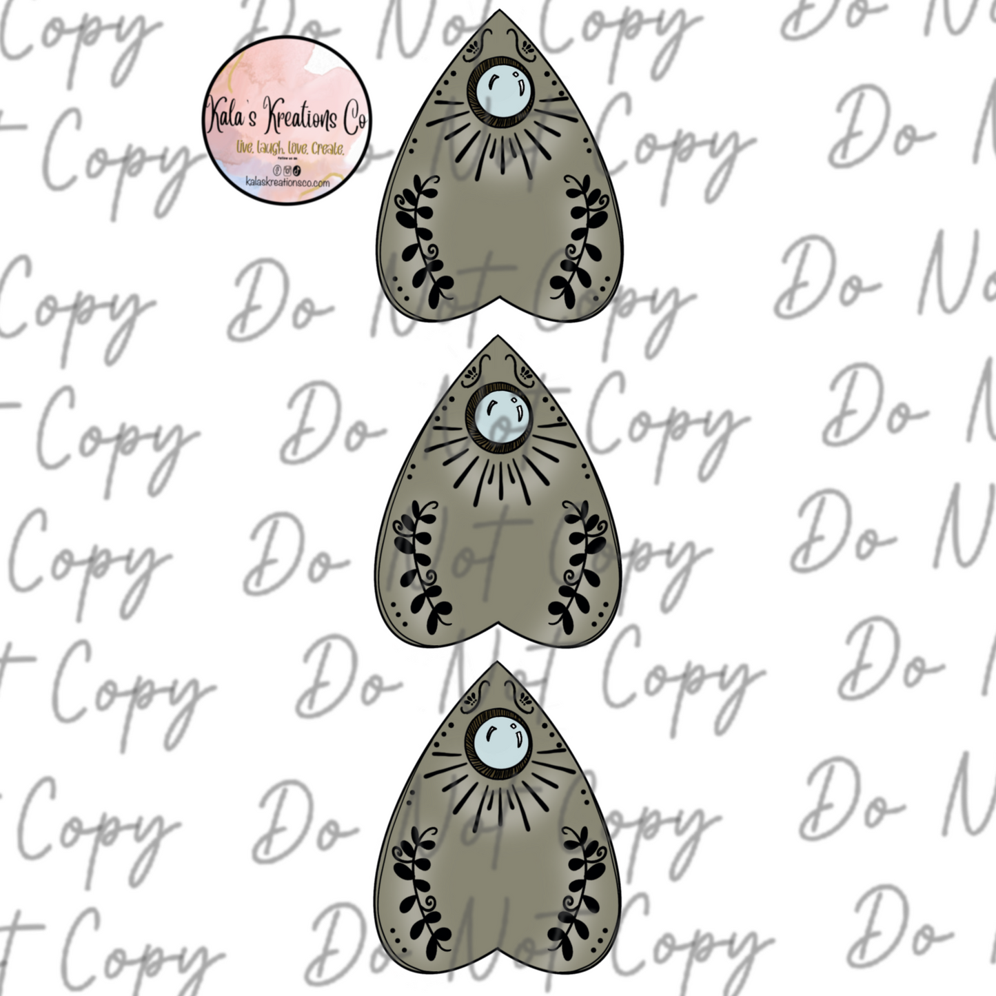 Lily Planchette & Peace DIGITAL FILE (3 included)