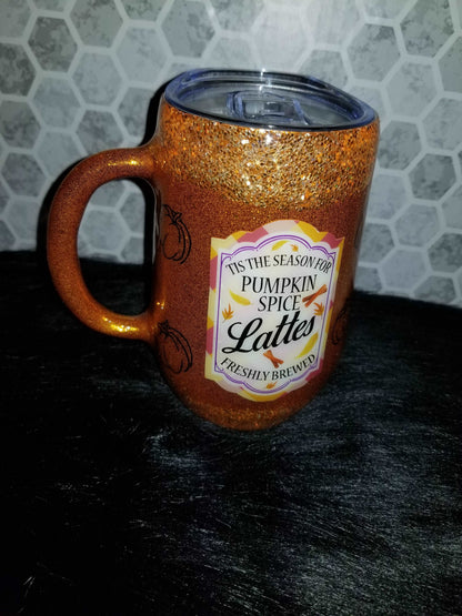 16oz Pumpkin Spice Latte Resin Mug