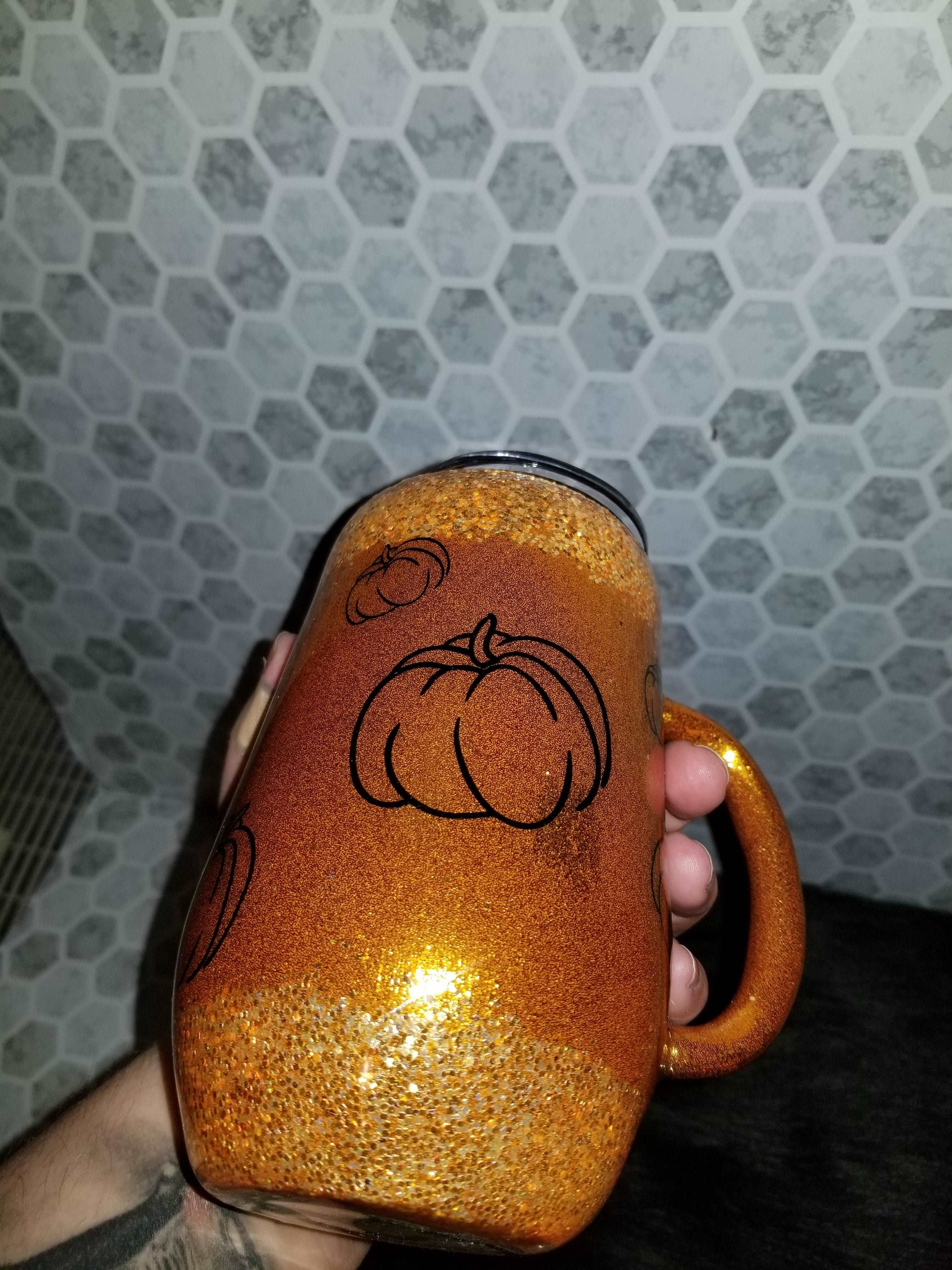 16oz Pumpkin Spice Latte Resin Mug