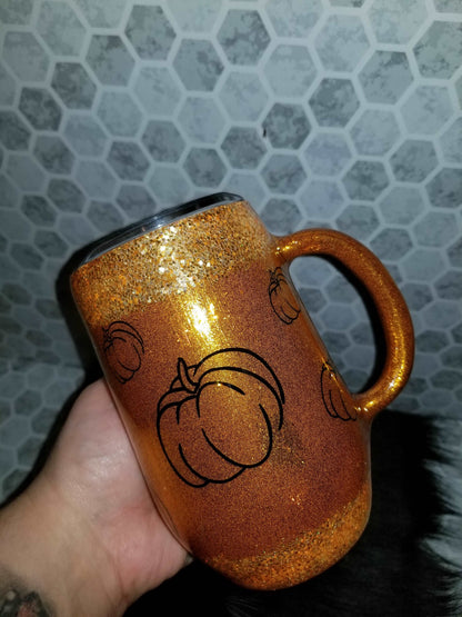 16oz Pumpkin Spice Latte Resin Mug