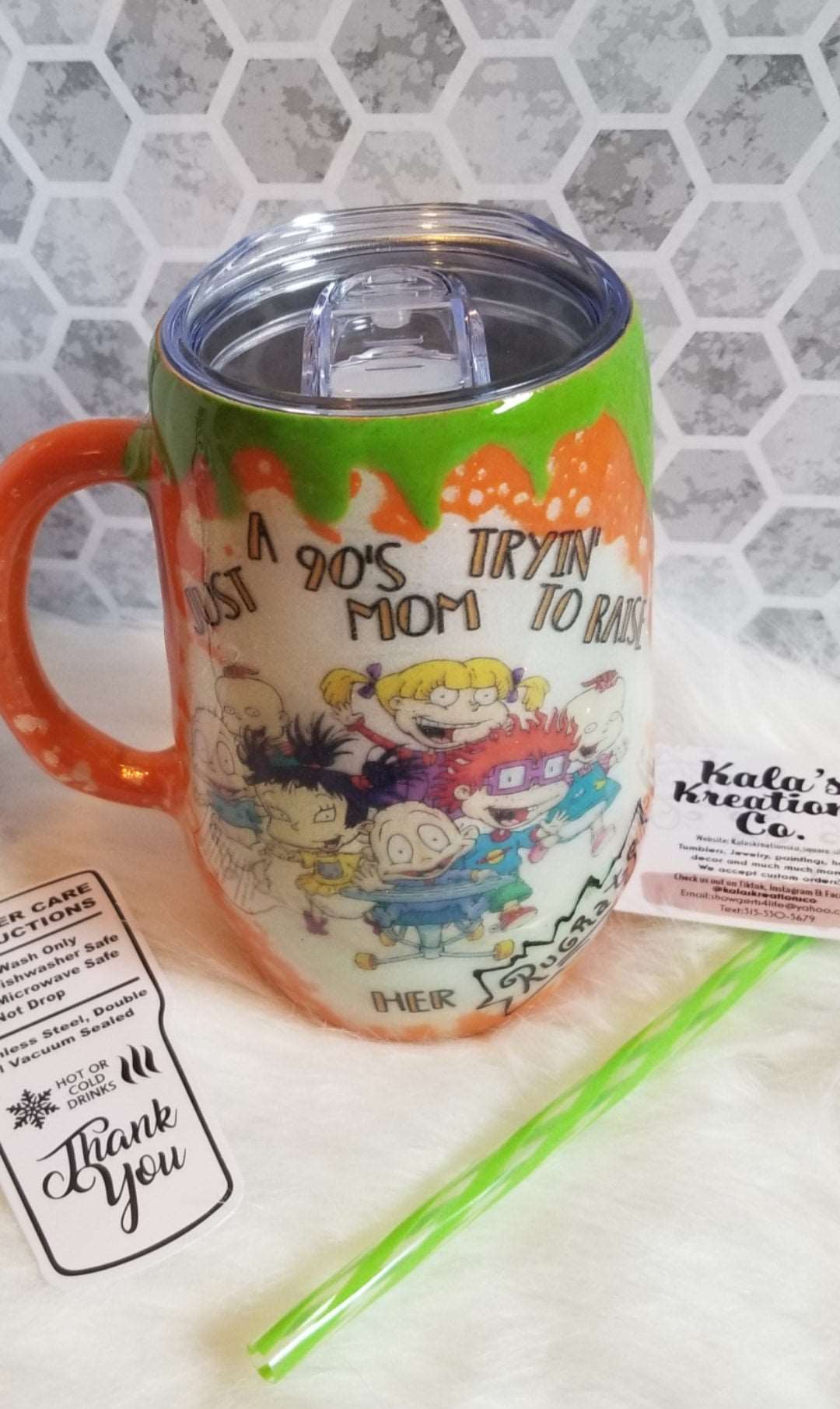 SUPER MOM mug —