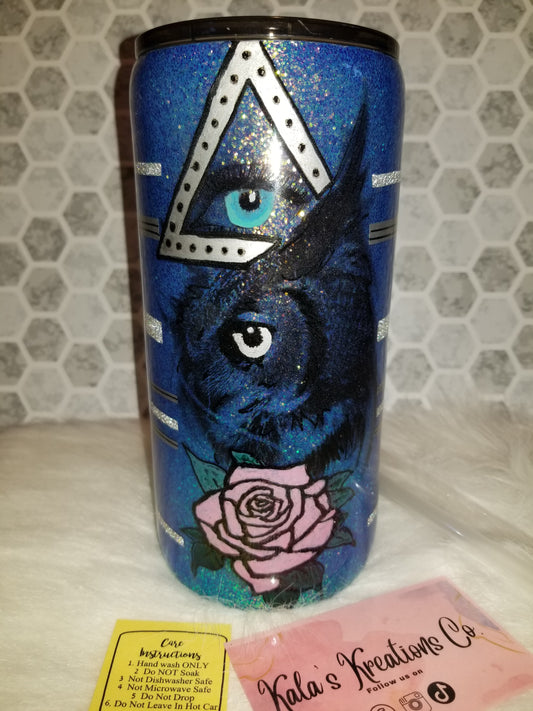 30 oz owl tattoo tumbler