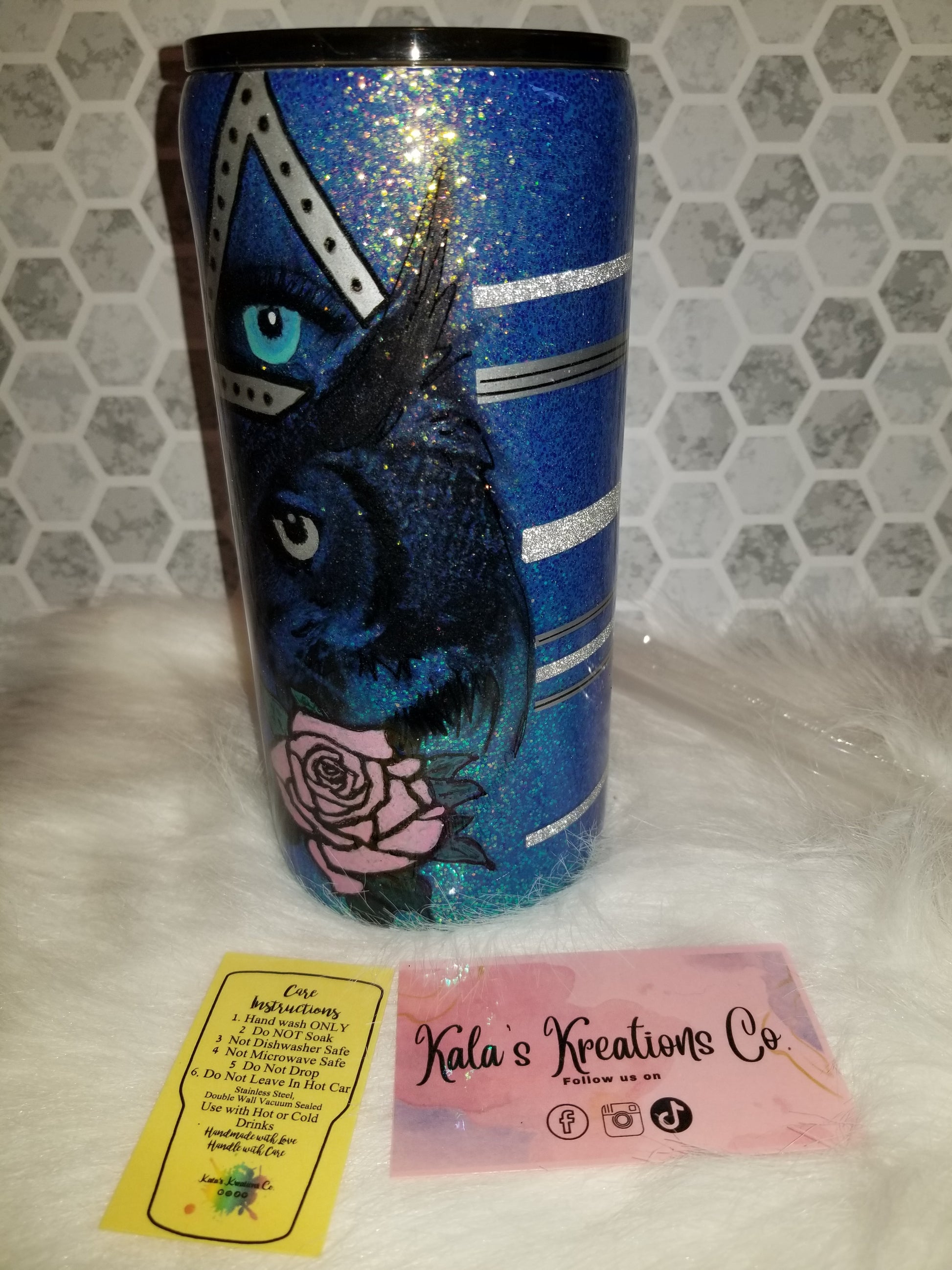 30 oz owl tattoo tumbler