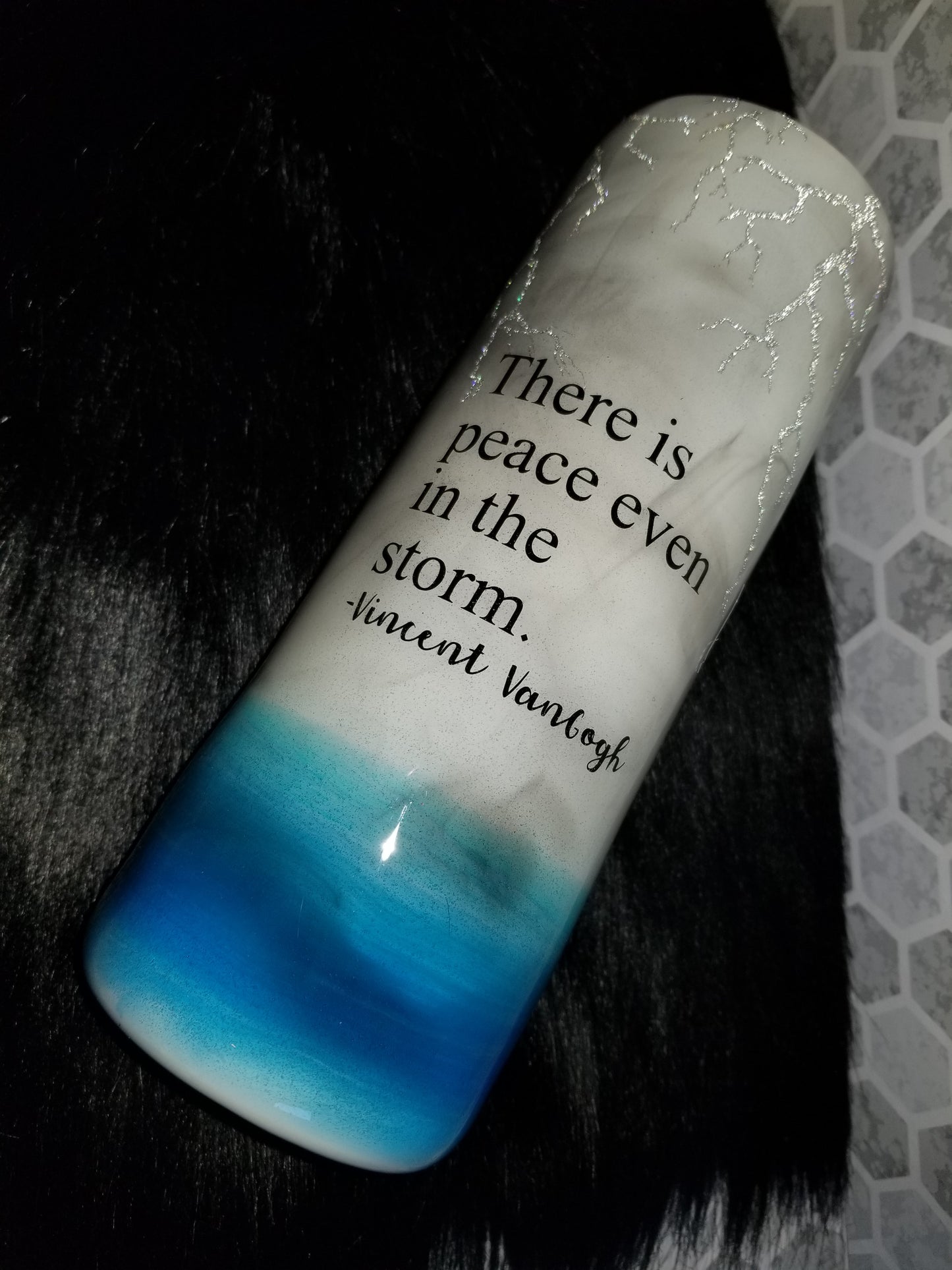 20oz skinny peace in the storm tumbler
