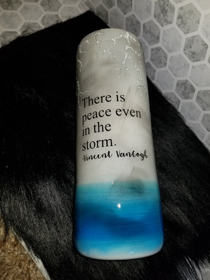 20oz skinny peace in the storm tumbler