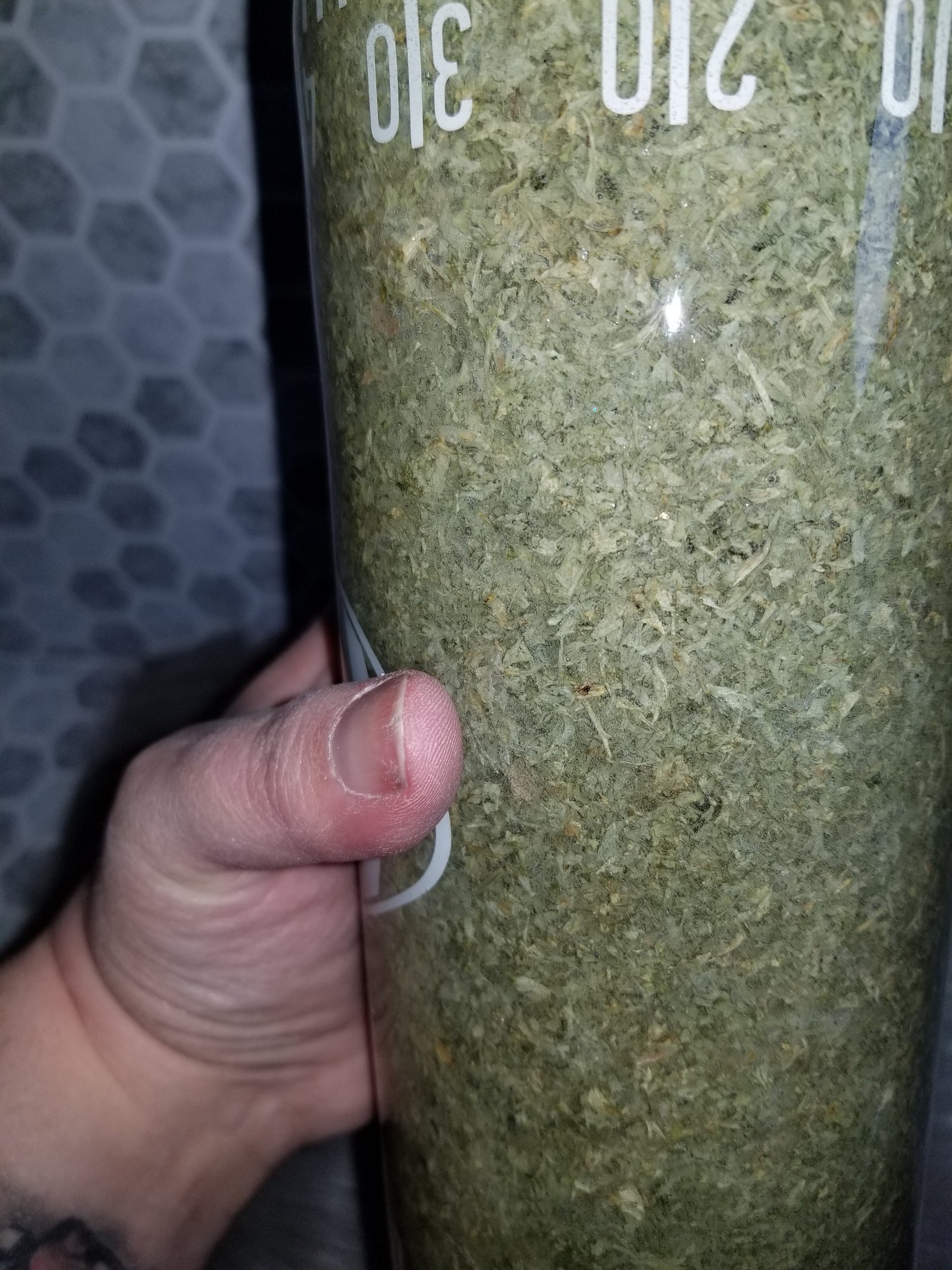 30oz football field tumbler