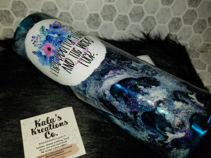 30 oz Skinny "I like pretty things" tumbler