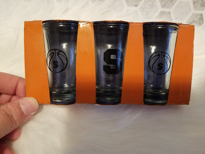 Set of 3 shot glasses- Syracuse bball