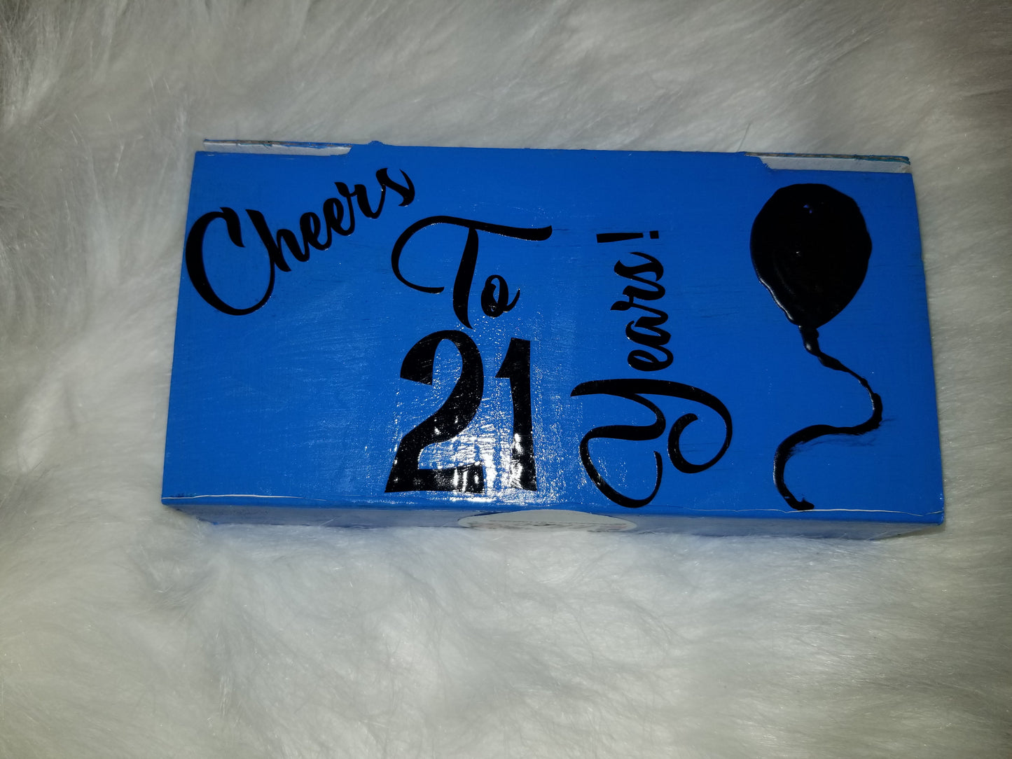 Set of 3 shot glasses- 21st birthday