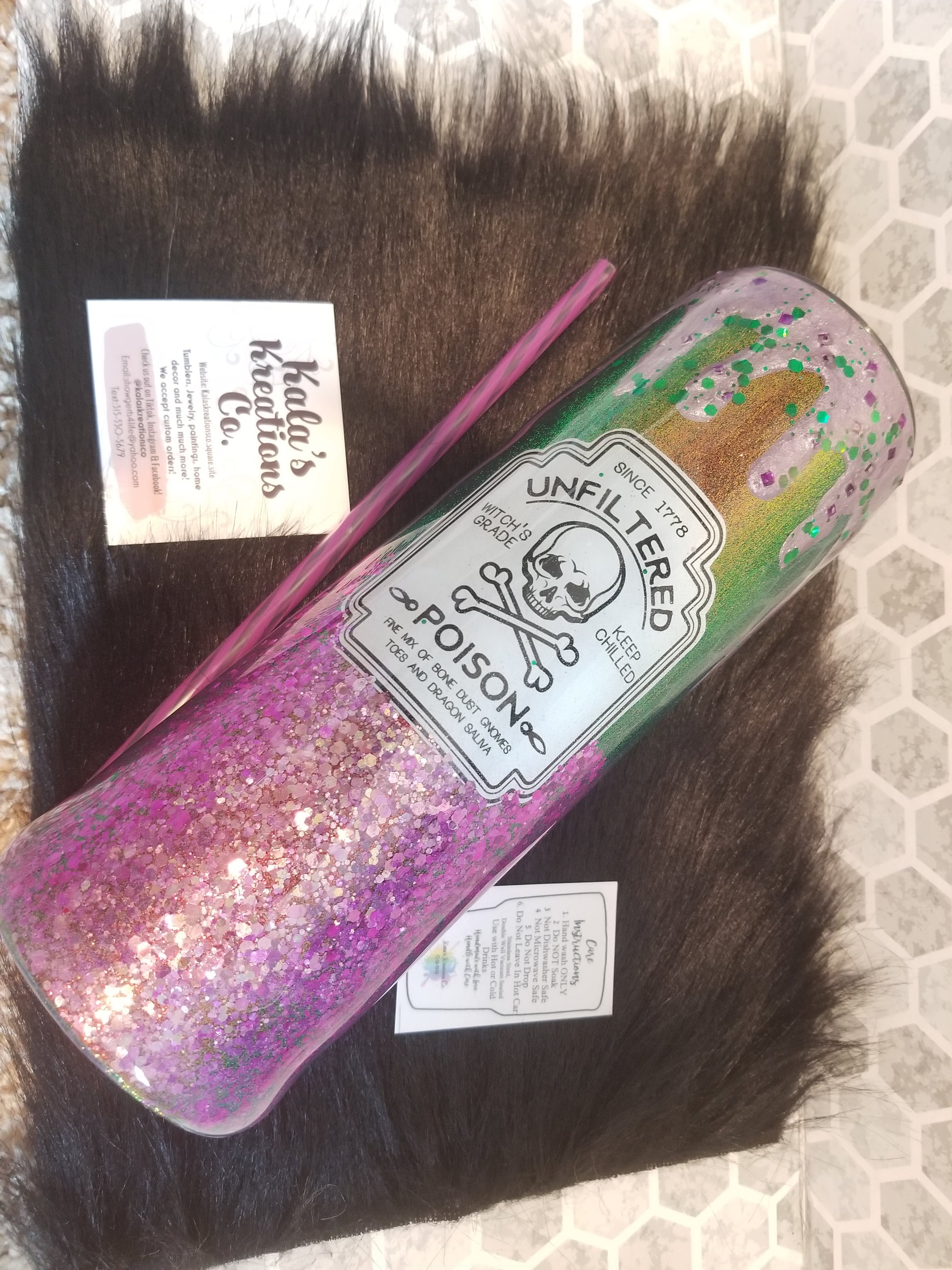 Glitter Tumbler – Nightshade Creative Co